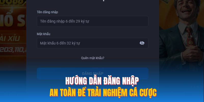 Hướng dẫn đăng nhập an toàn để trải nghiệm cá cược